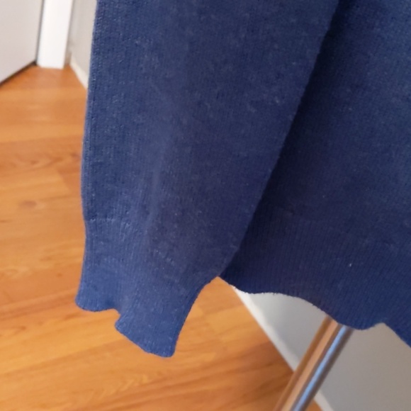 Vineyard Vines Cashmere Heathered Blue Size L - Picture 5 of 7